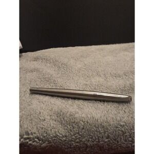 Vintage Parker Rollerball Pen Stainless Steel Writing Signing Refillable